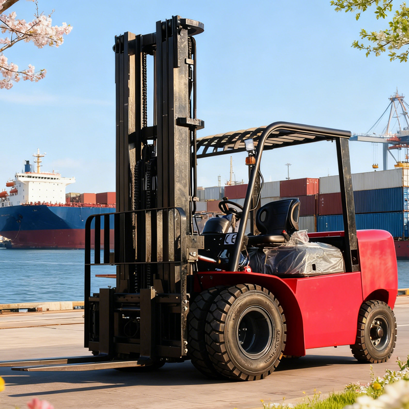 Heavy Equipment Lift - رافعة شوكية ديزل ثقيلة بقدرة 8