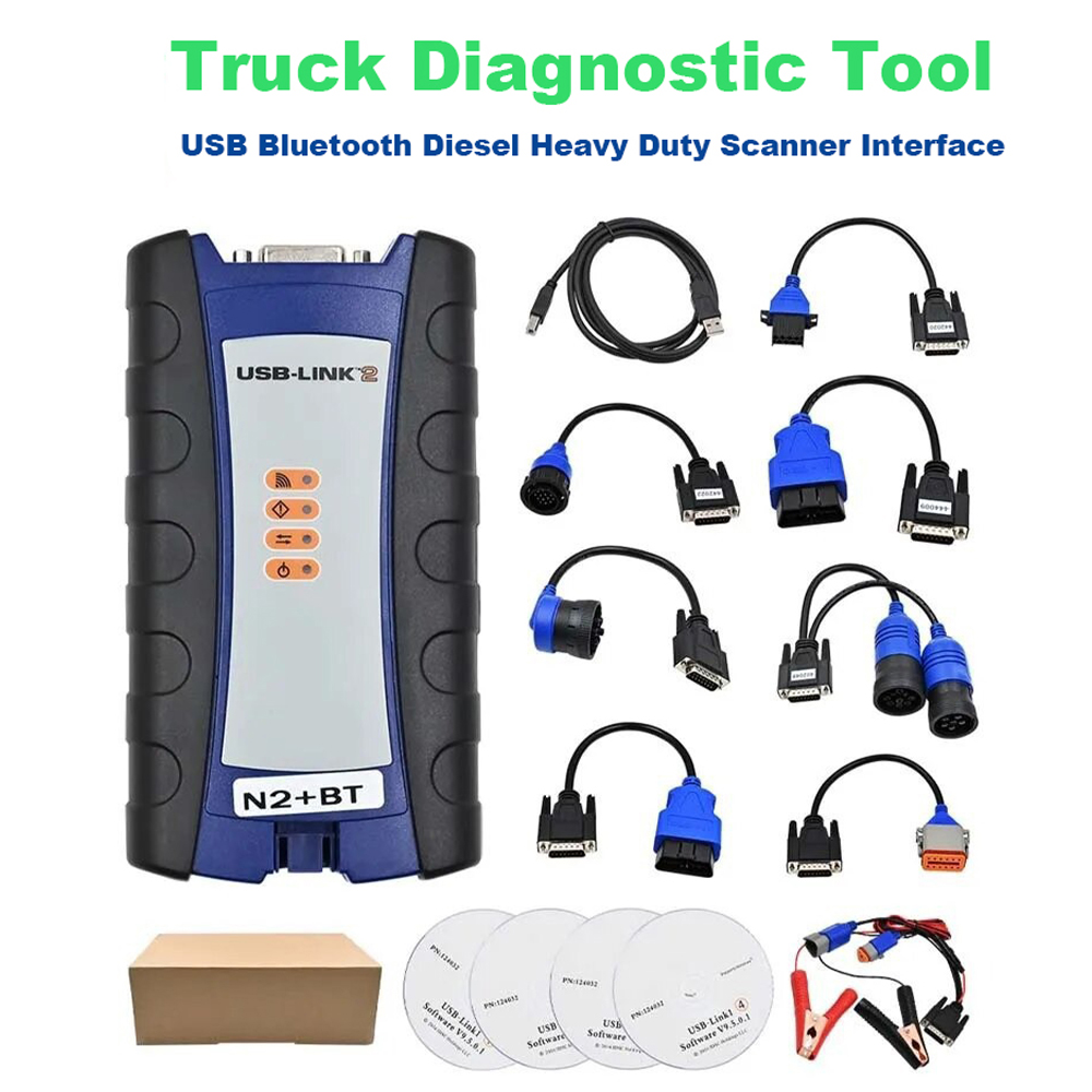 أداة تشخيص الشاحنات NEXIQ USB  - مراجعة Heavy Equipment Software وسعره